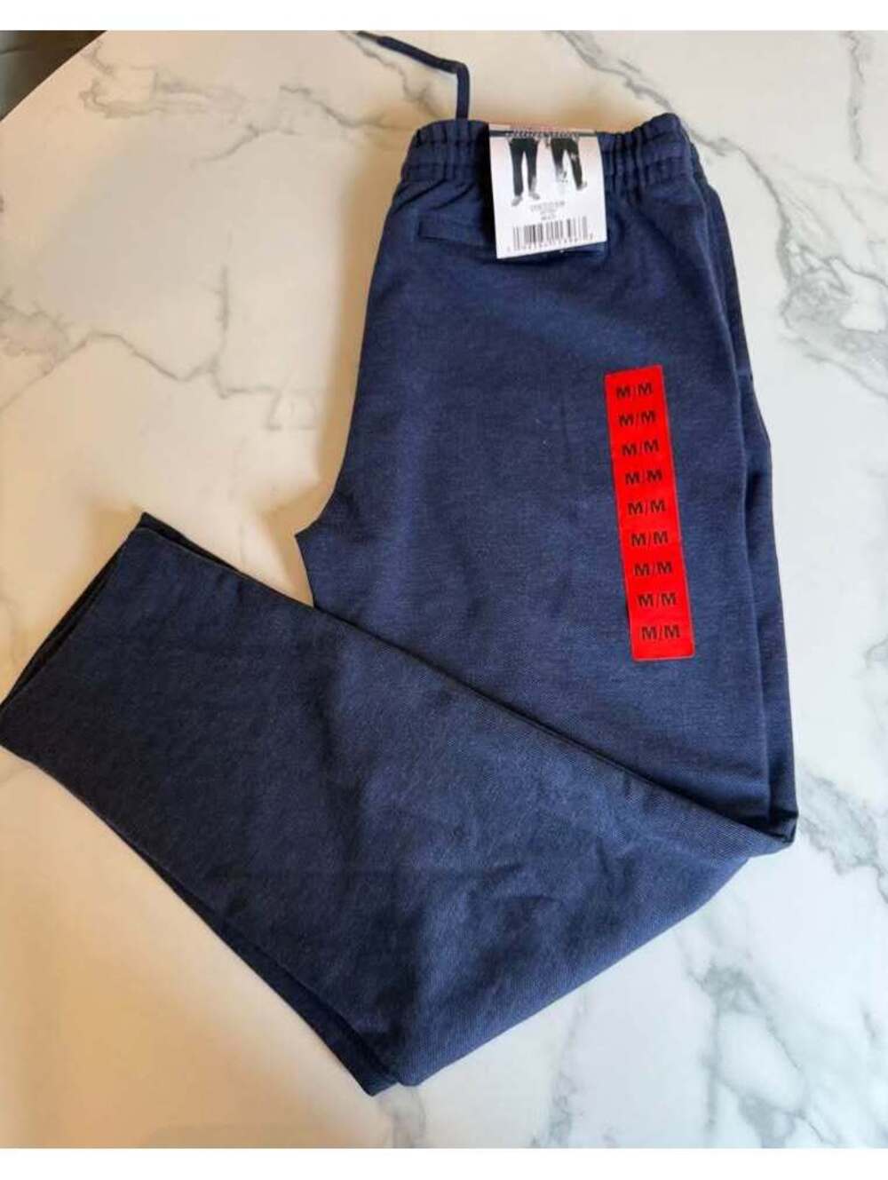 HEAT men’s textured navy pants medium